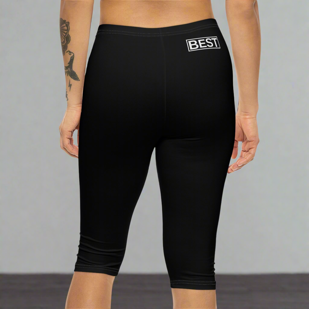 BEST Women’s Capri Leggings - Perfect for Yoga, Fitness & Concerts Printify