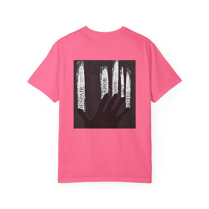 Garment-Dyed T-shirt, Unisex Black Graphic Tee, Motivational Shirt, Casual Streetwear, Perfect Gift for Friends Printify