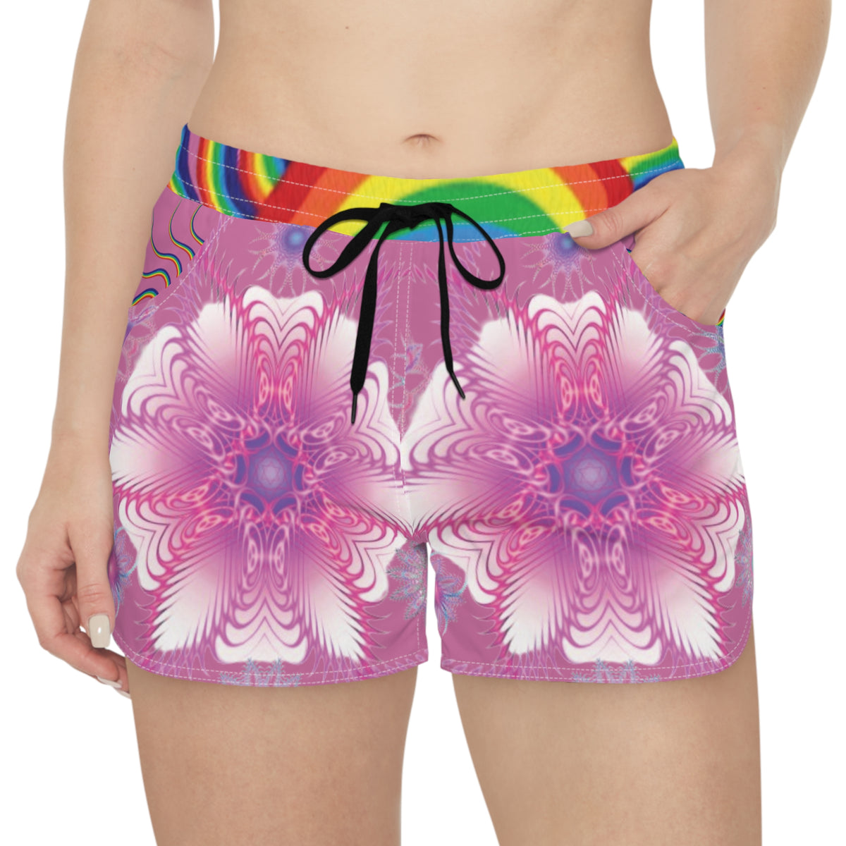 Rcnsons Women's Casual Shorts (AOP)