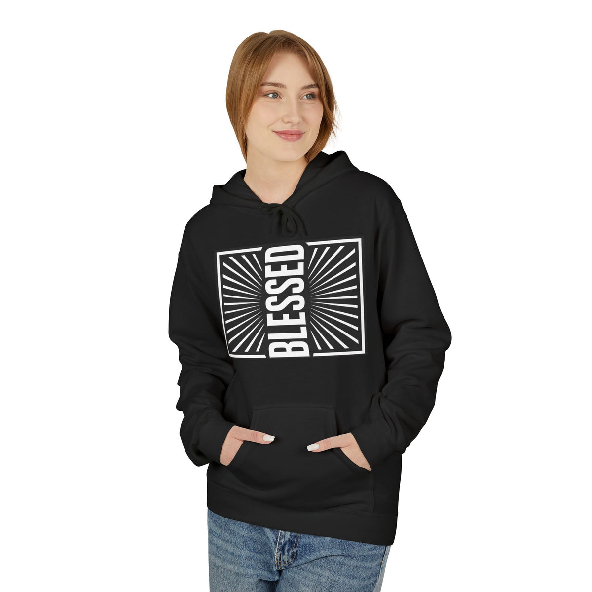 Blessed Hoodie — Soft Midweight Fleece Pullover