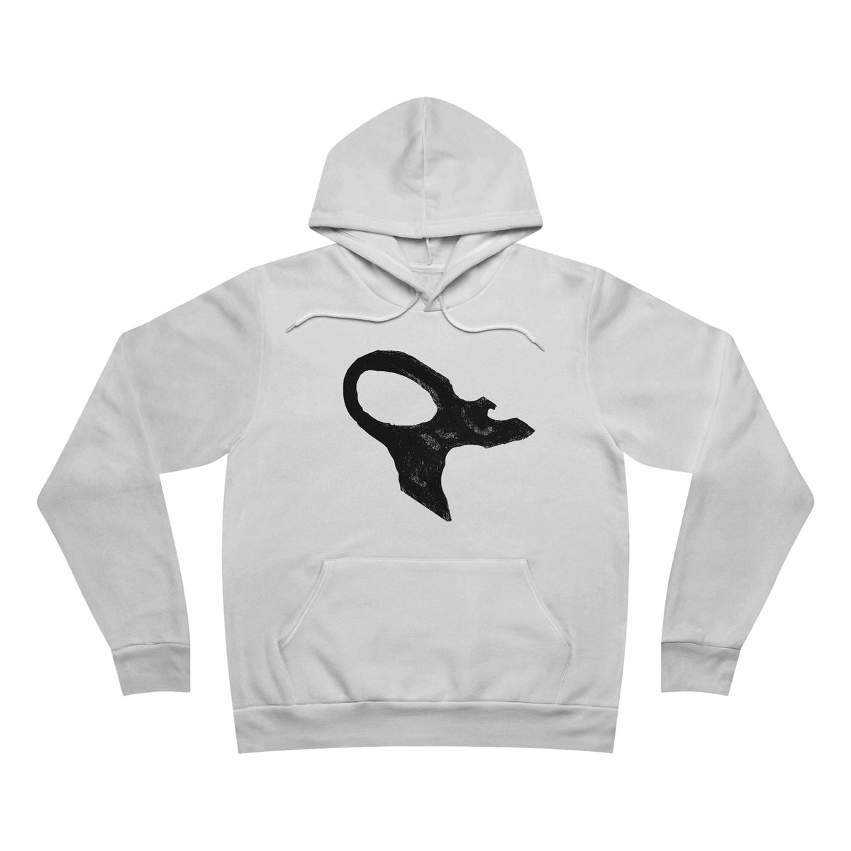 Minimalist Skull Hoodie