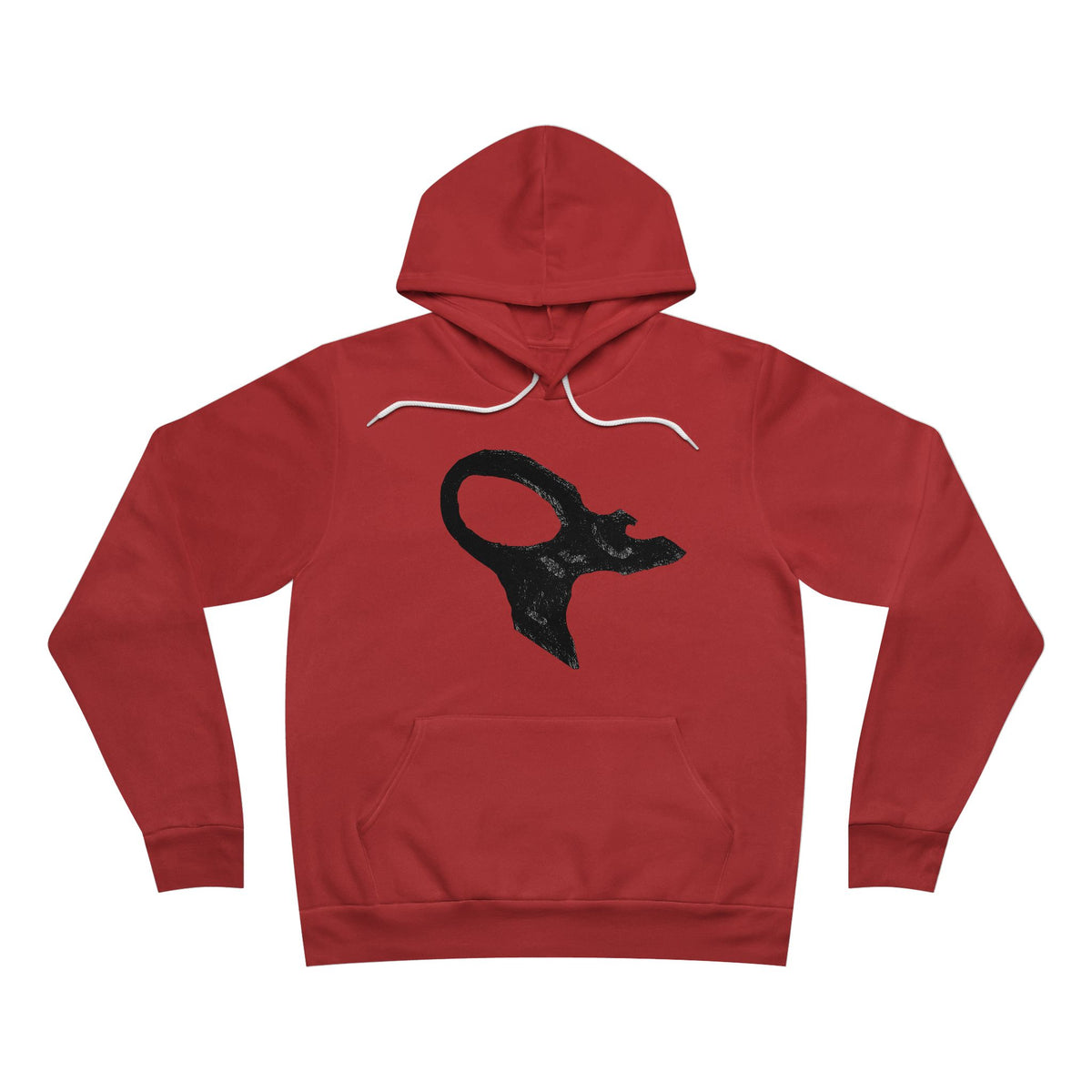 Minimalist Skull Hoodie