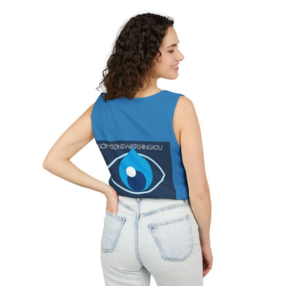 Tank Top Watching You Unisex Garment-Dyed