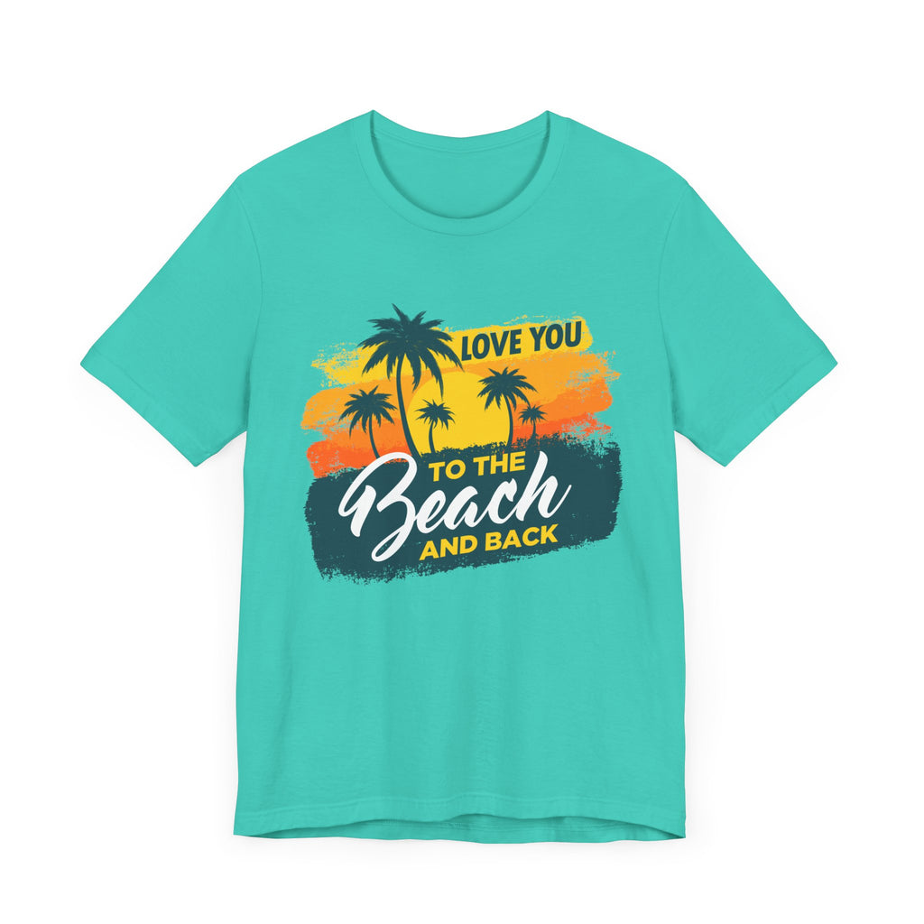 Je t’aime à la plage Tee unisexe 