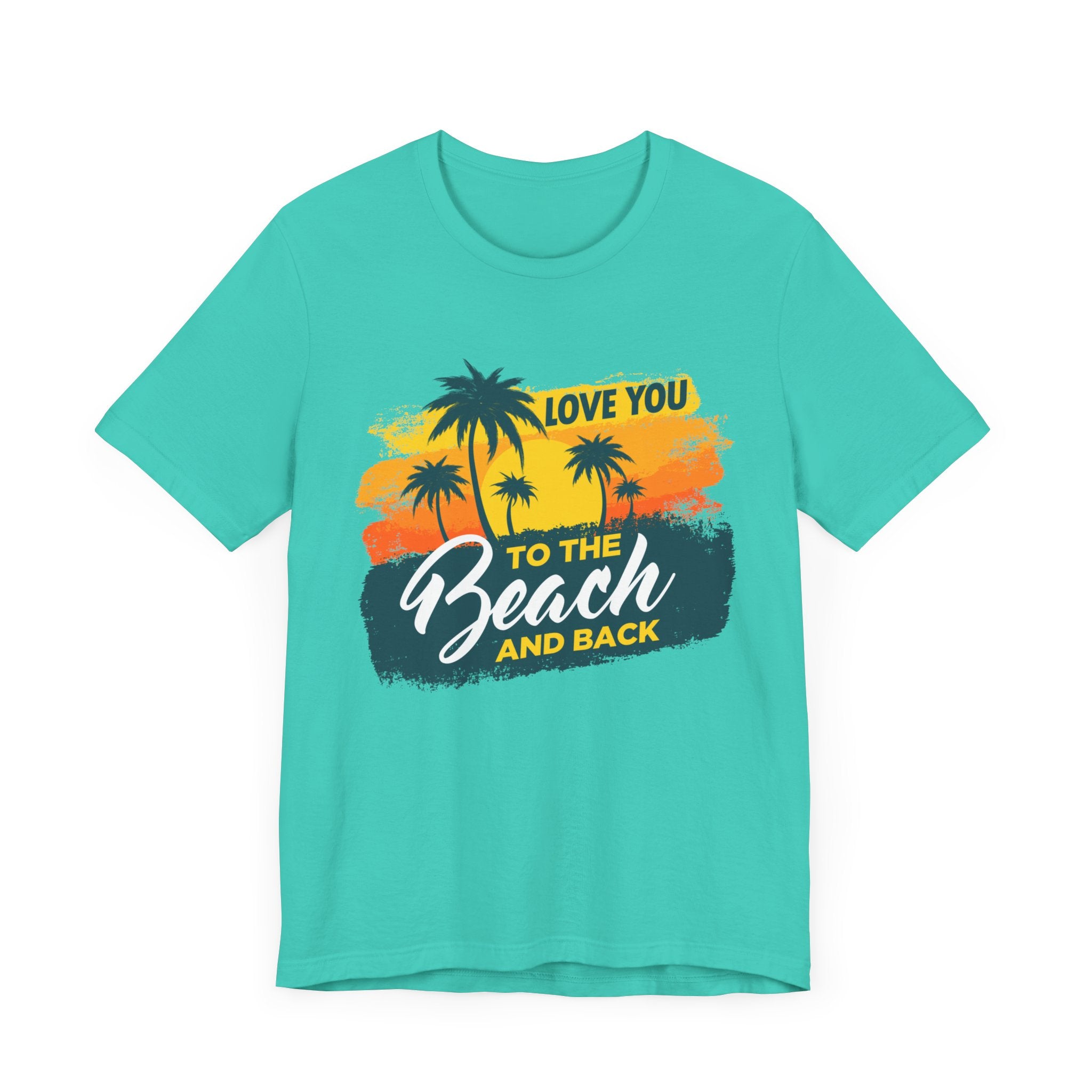 Je t’aime à la plage Tee unisexe 