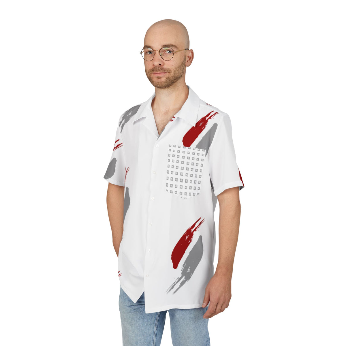 Unisex Hawaiian Button-Down Shirt - Tropical Vibes, Casual Wear, Summer Fashion, Beach Party, Vacation Style