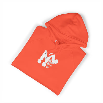 Raglan Hoodie - 'Never tell a lie' Embroidered Design Printify