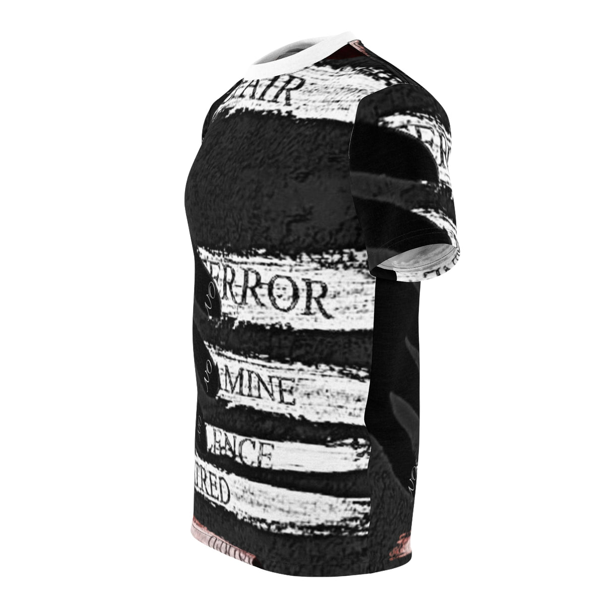 Emotional Statement Tee: Unisex Cut & Sew AOP Shirt | Expressive Graphic Tee for Casual Wear, Unique Gift for Holidays, Motivational [...] Printify