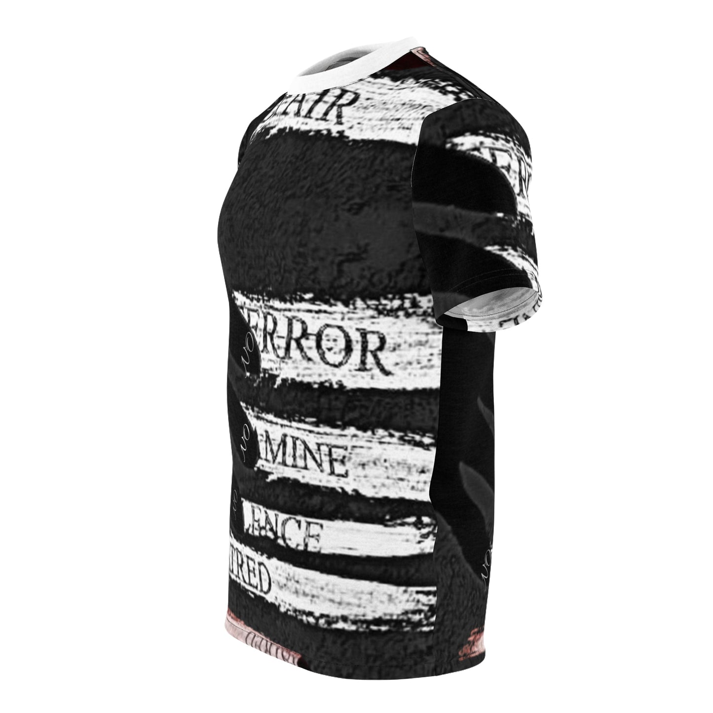 Emotional Statement Tee: Unisex Cut & Sew AOP Shirt | Expressive Graphic Tee for Casual Wear, Unique Gift for Holidays, Motivational [...] Printify