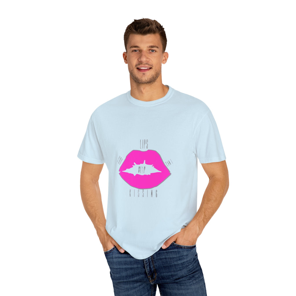 Kiss Mark Graphic Tee, Trendy Unisex T-shirt for Casual Wear, Perfect for Birthdays, Valentine’s Day, or Fun Gatherings, Statement Shirt Printify