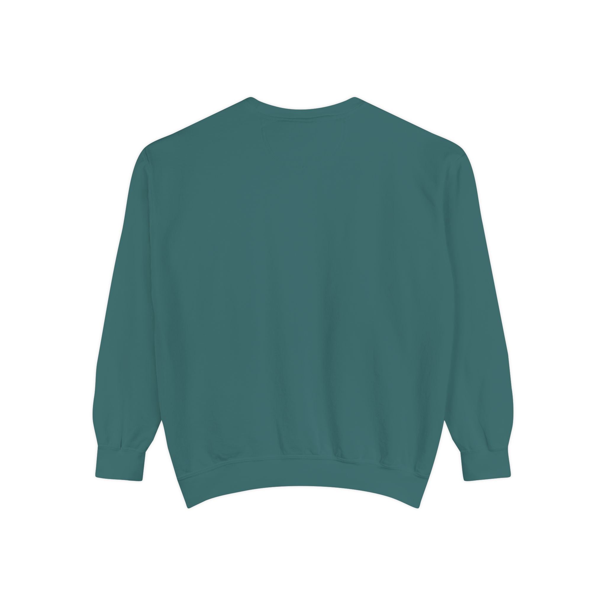 Garment-Dyed Sweatshirt, Cozy Unisex Pullover, Casual Comfortable Sweater, Perfect for Relaxing, Gift Idea for Friends and Family Printify