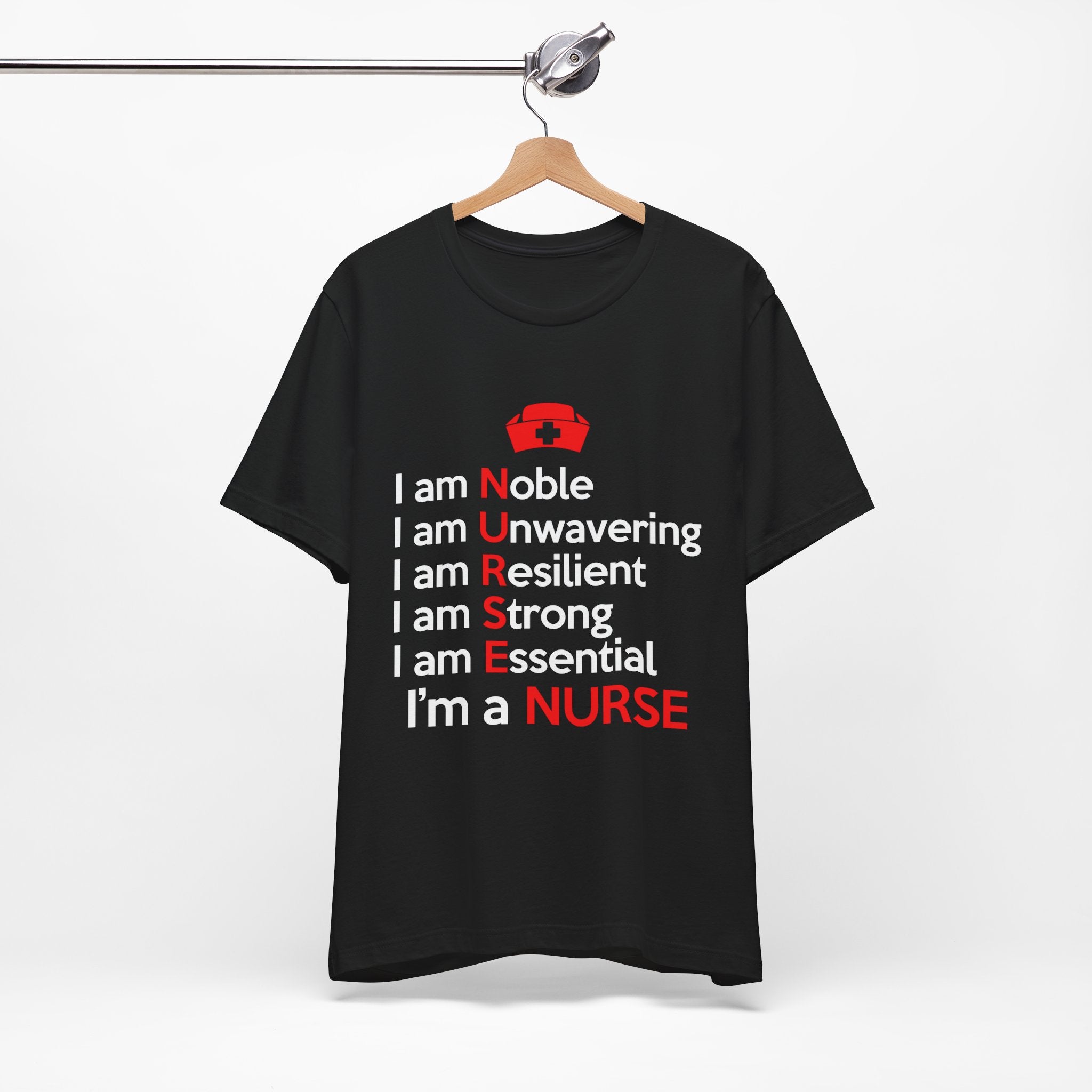 Je suis noble, je suis un tee-shirt unisexe inébranlable 