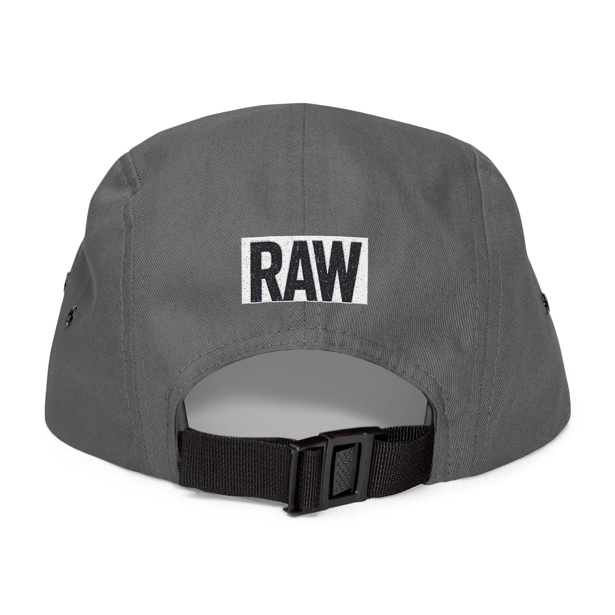 Stylish 5 Panel Cap | Embroidered RAW Hat, Trendy Streetwear, Gift for Him, Outdoor Cap, Summer Accessory Printify
