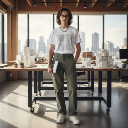 Minimalist Graphic Tee, Casual Unisex T-Shirt, Trendy Cotton Shirt, Everyday Wear, Art-Inspired Apparel, Gift for Him/Her Printify