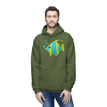 Unisex Hooded Sweatshirt, Made in US