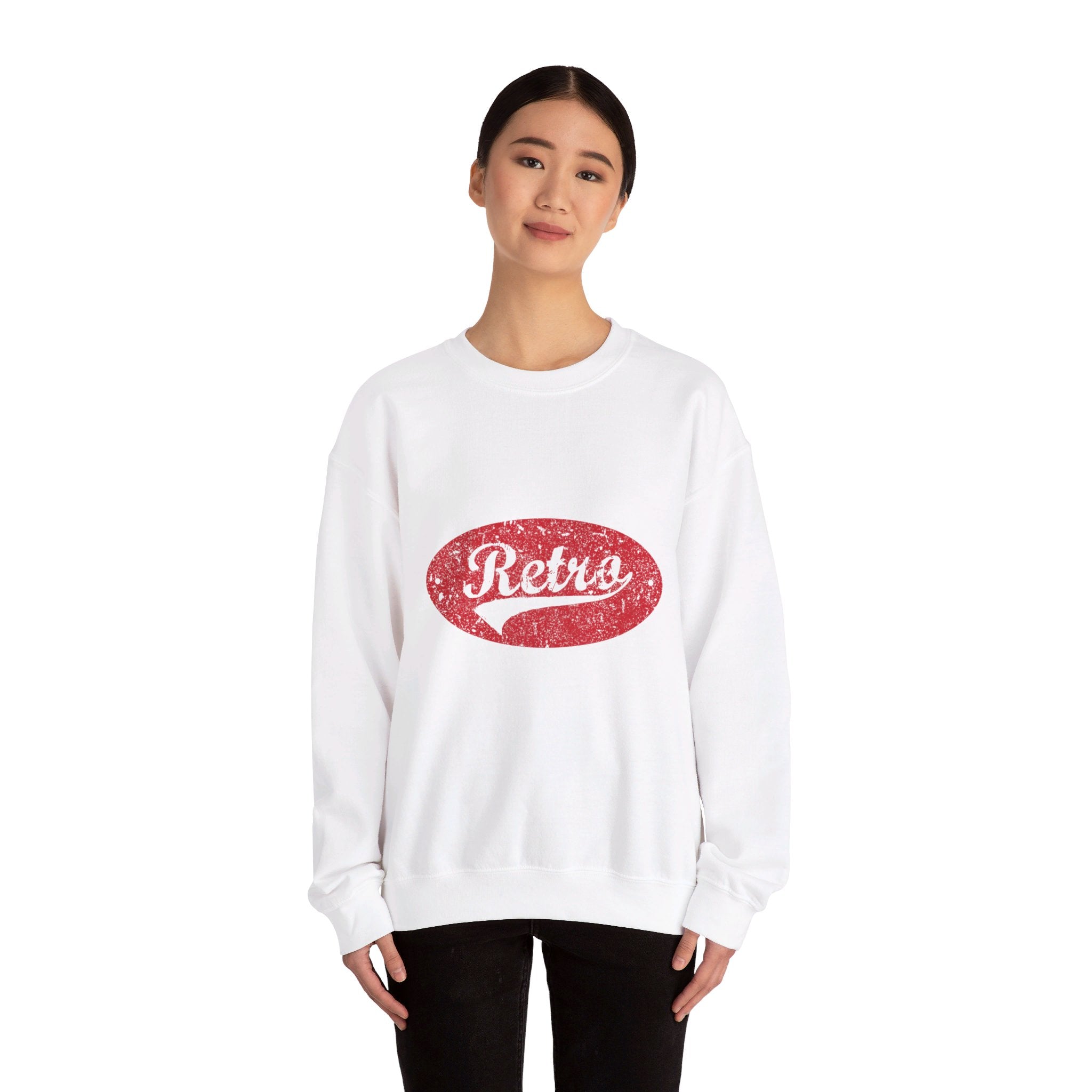 Sweat-shirt unisexe rétro 