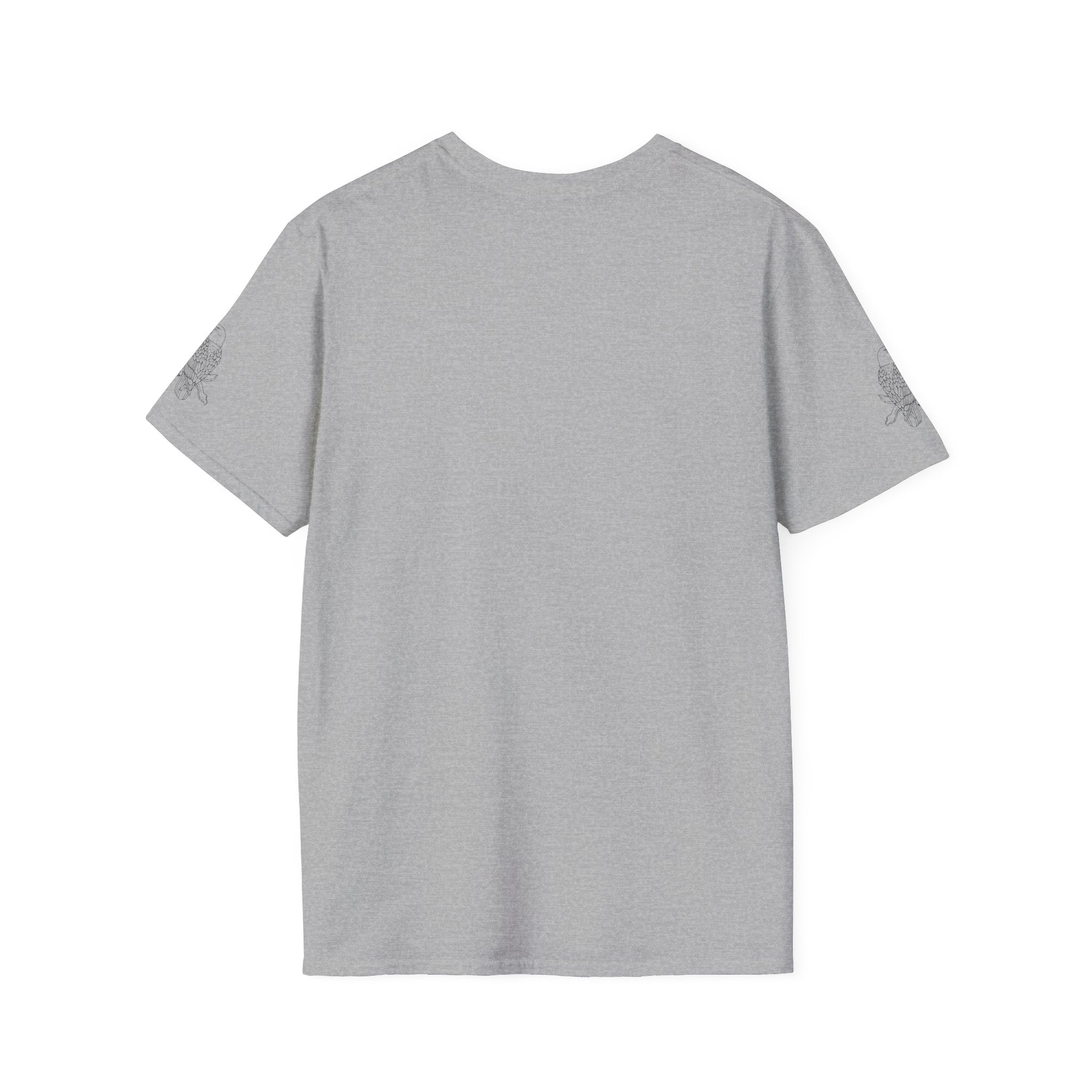 Rcnsons Unisex Softstyle Eagle Sun Wave T-Shirt