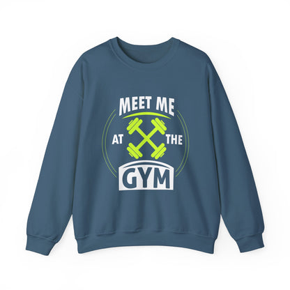 Rencontrez-moi au sweat-shirt unisexe du gymnase 