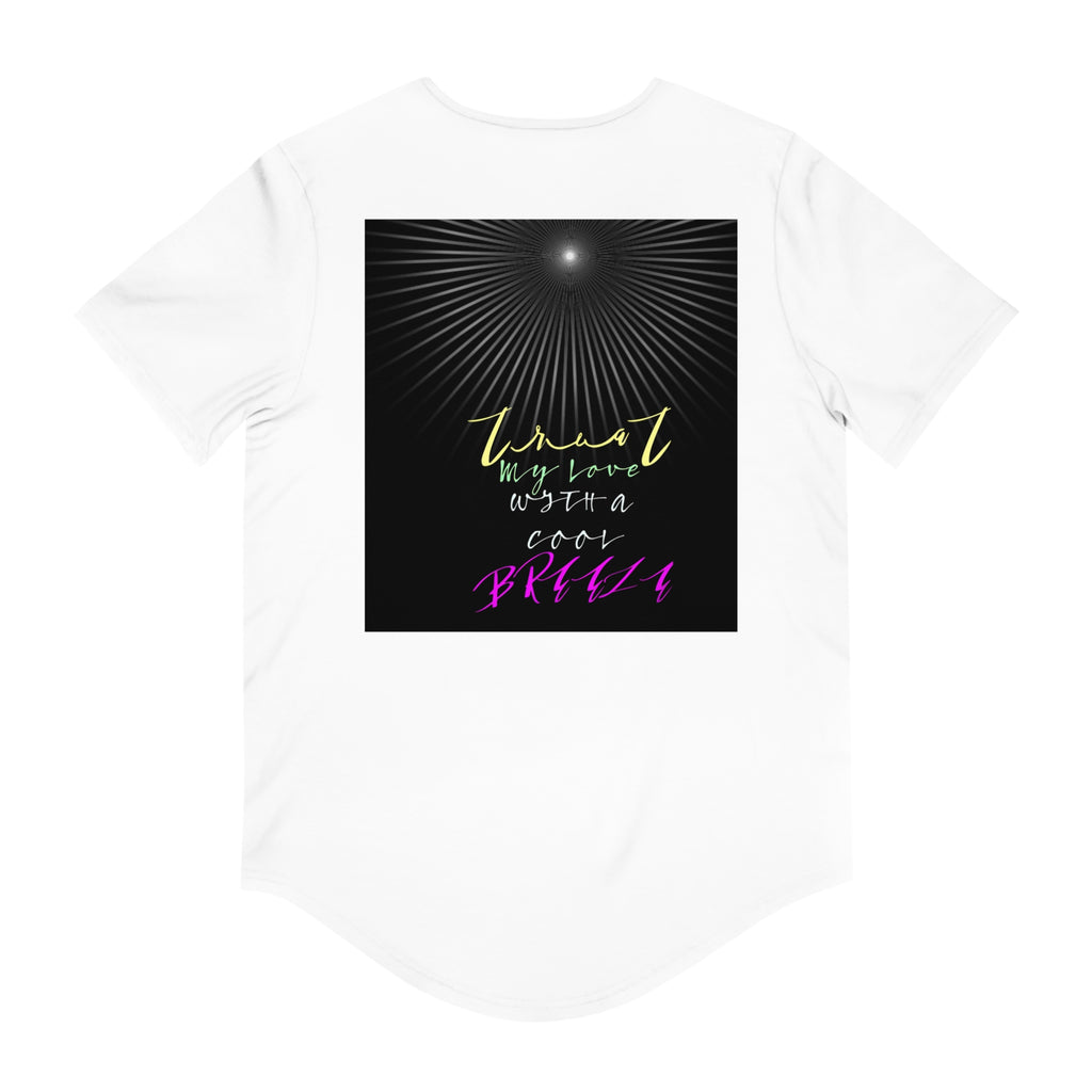 Men's Jersey Curved Hem Tee