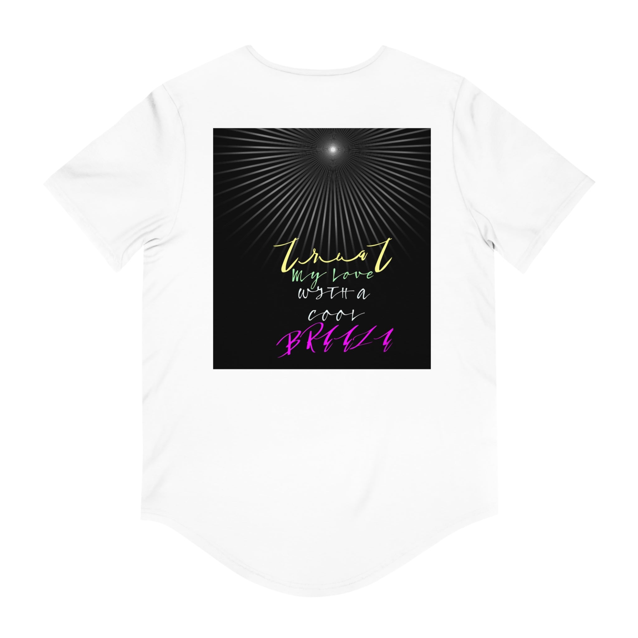Men's Jersey Curved Hem Tee