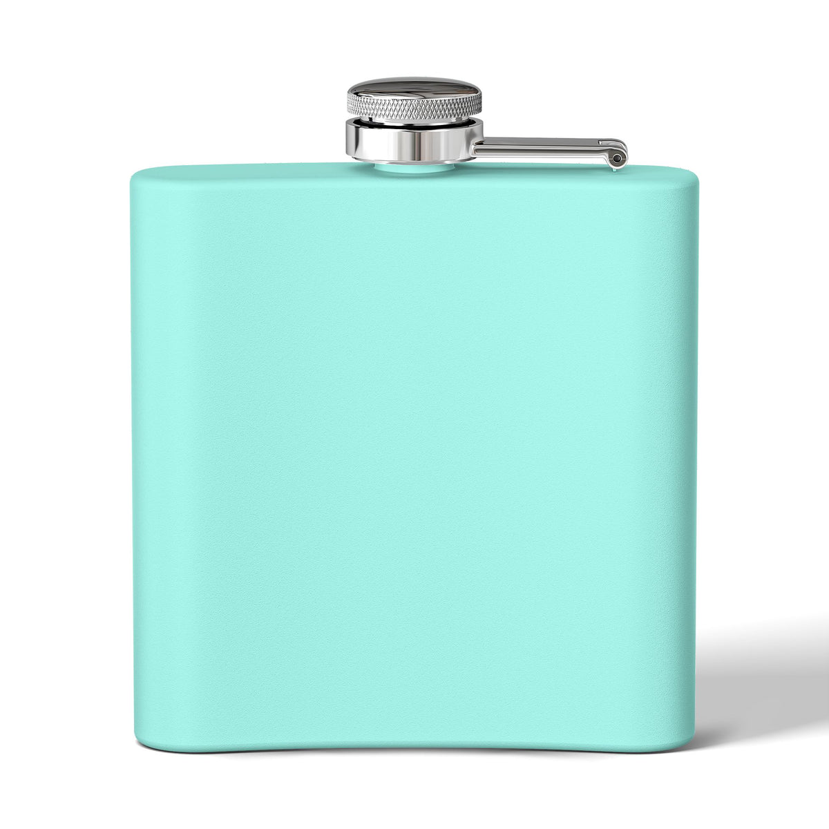 Personalized 6oz Stainless Steel Flask - Pushup Design