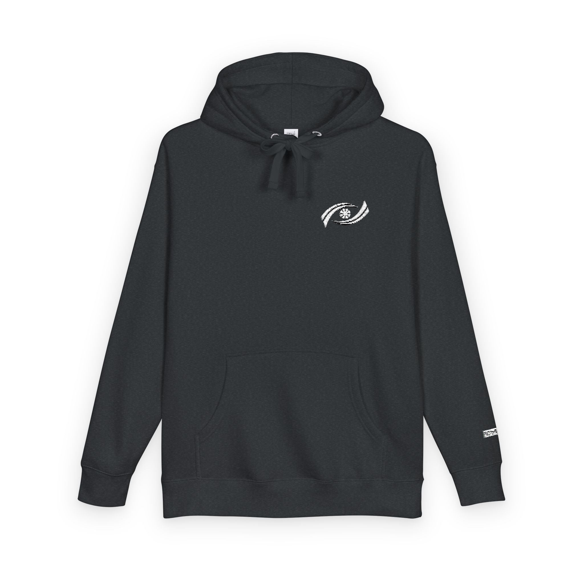 Cozy Unisex Fleece Hoodie with Artistic Design, Casual Wear, Gift for Him/Her, Fall Fashion, Everyday Comfort Printify