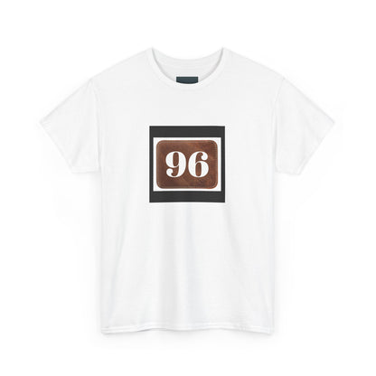 Vintage Style Unisex Heavy Cotton Tee - Classic 96 Design