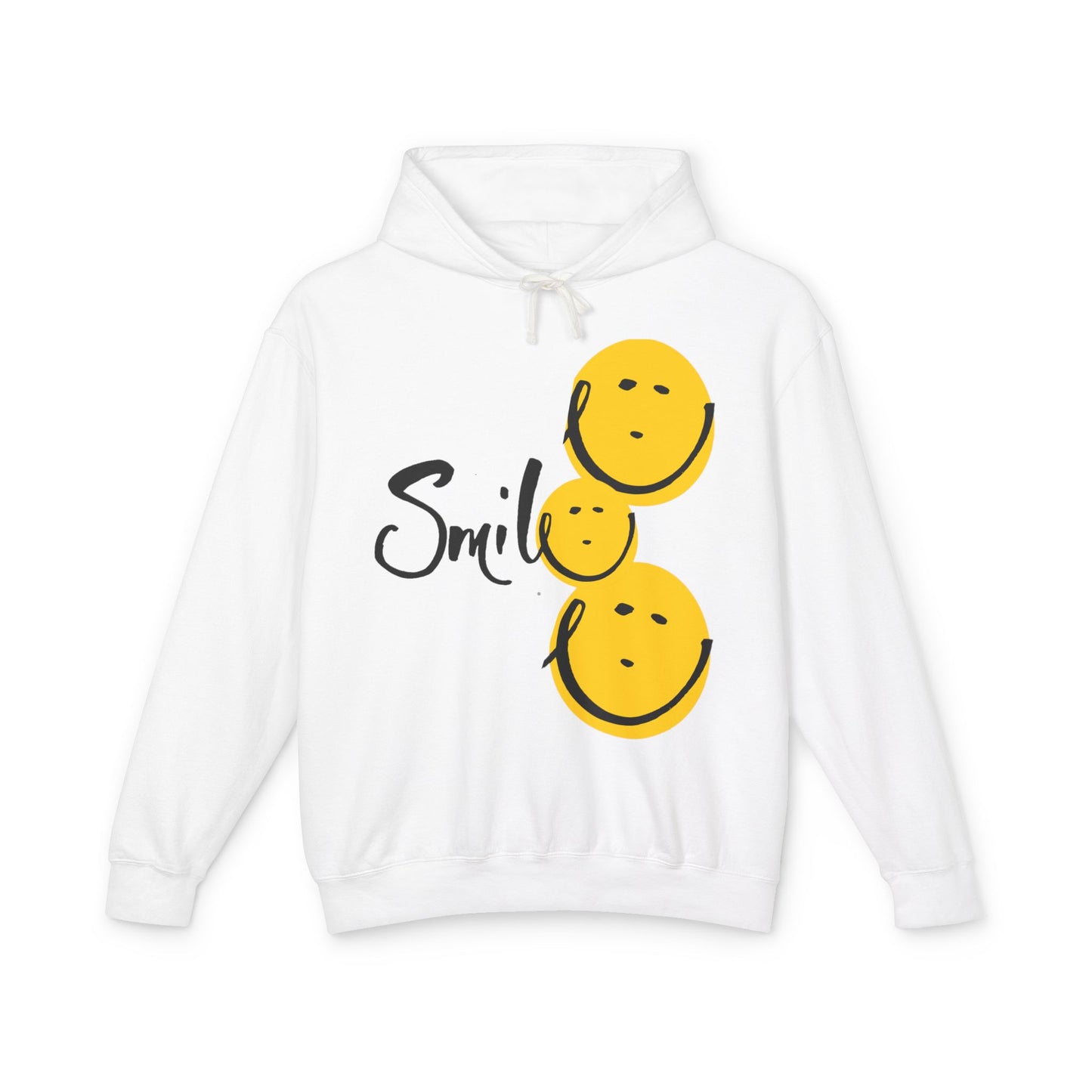 Smile Lightweight Hooded Sweatshirt