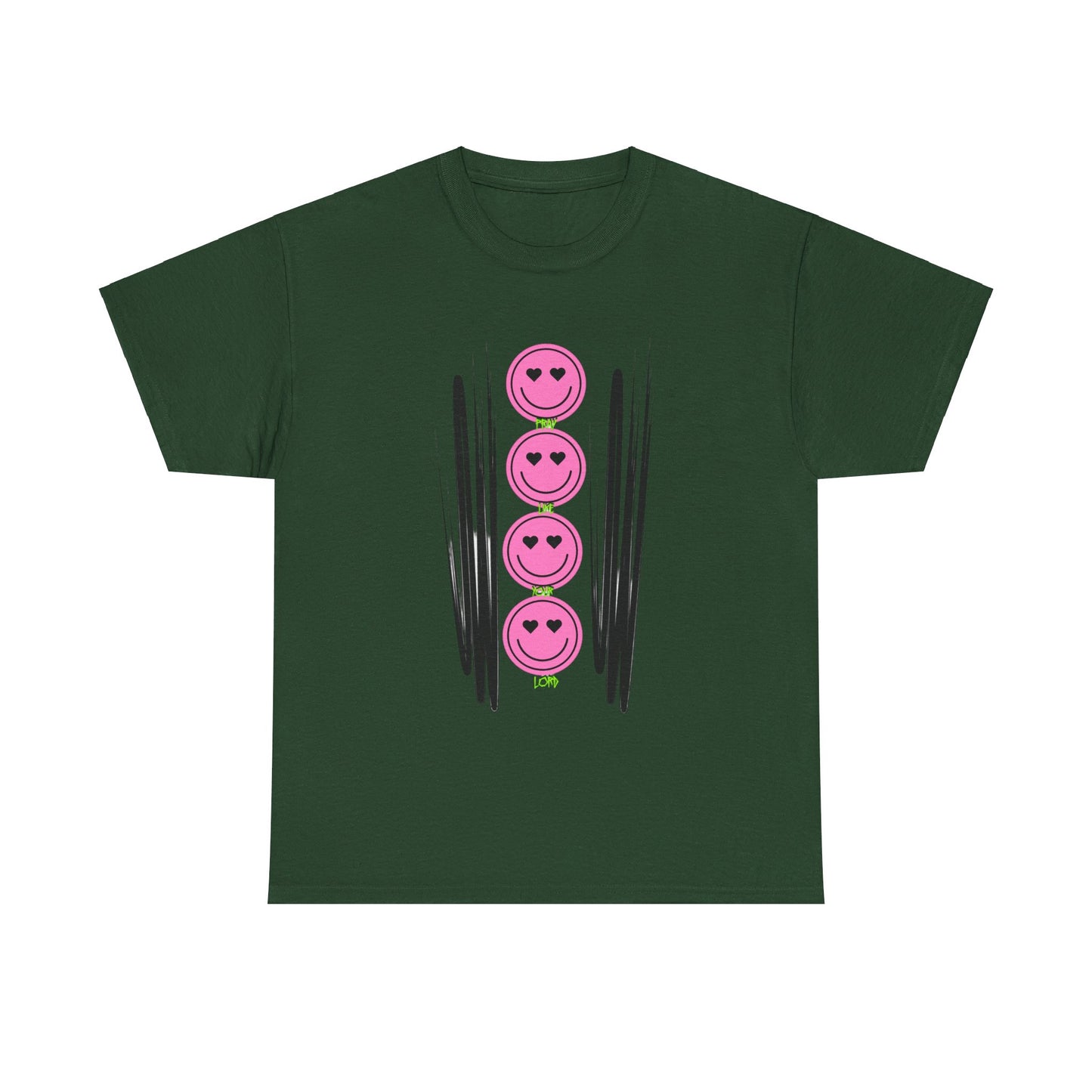 RCNSONS Unisex Heavy Cotton Smileys Tee