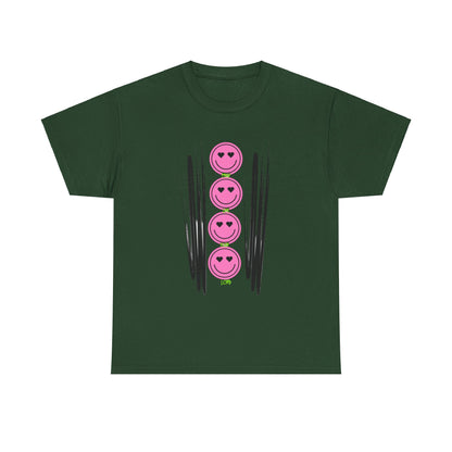 RCNSONS Unisex Heavy Cotton Smileys Tee