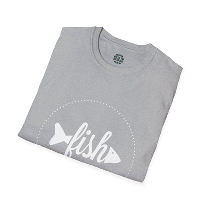 Casual Fish Graphic Tee - Perfect for Nature Lovers