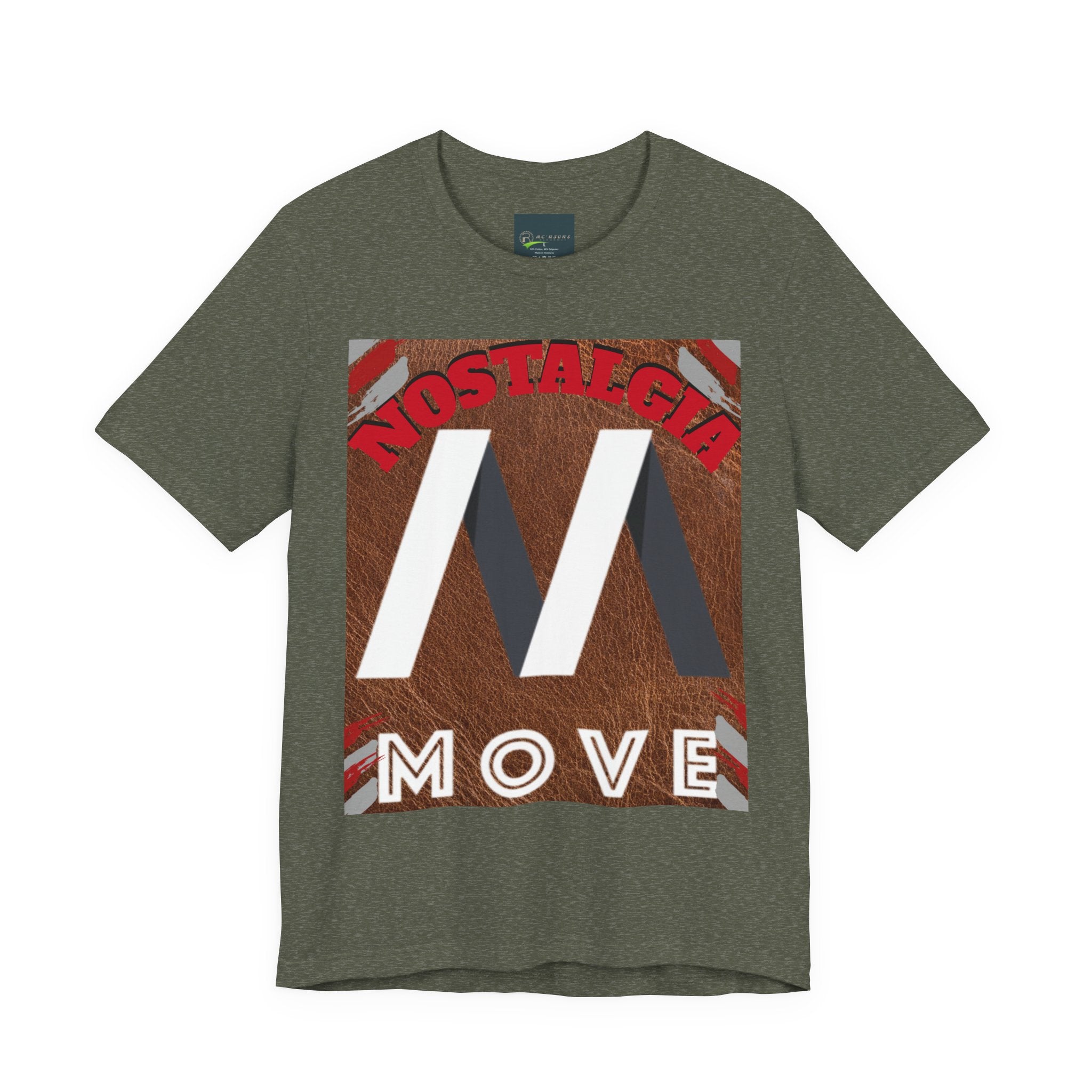 Nostalgic Movement Short Sleeve Tee, Vintage Graphic Tee, Unisex Casual T-Shirt, Gift for Retro Lovers, Summer Fashion