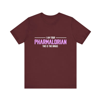 Je suis votre pharmacolorien, c’est le tee-shirt unisexe des médicaments 