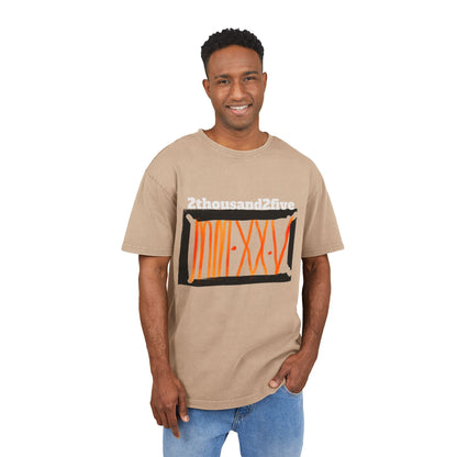 T-Shirt Acid Washed Oversize Tee 2thousand2five Design