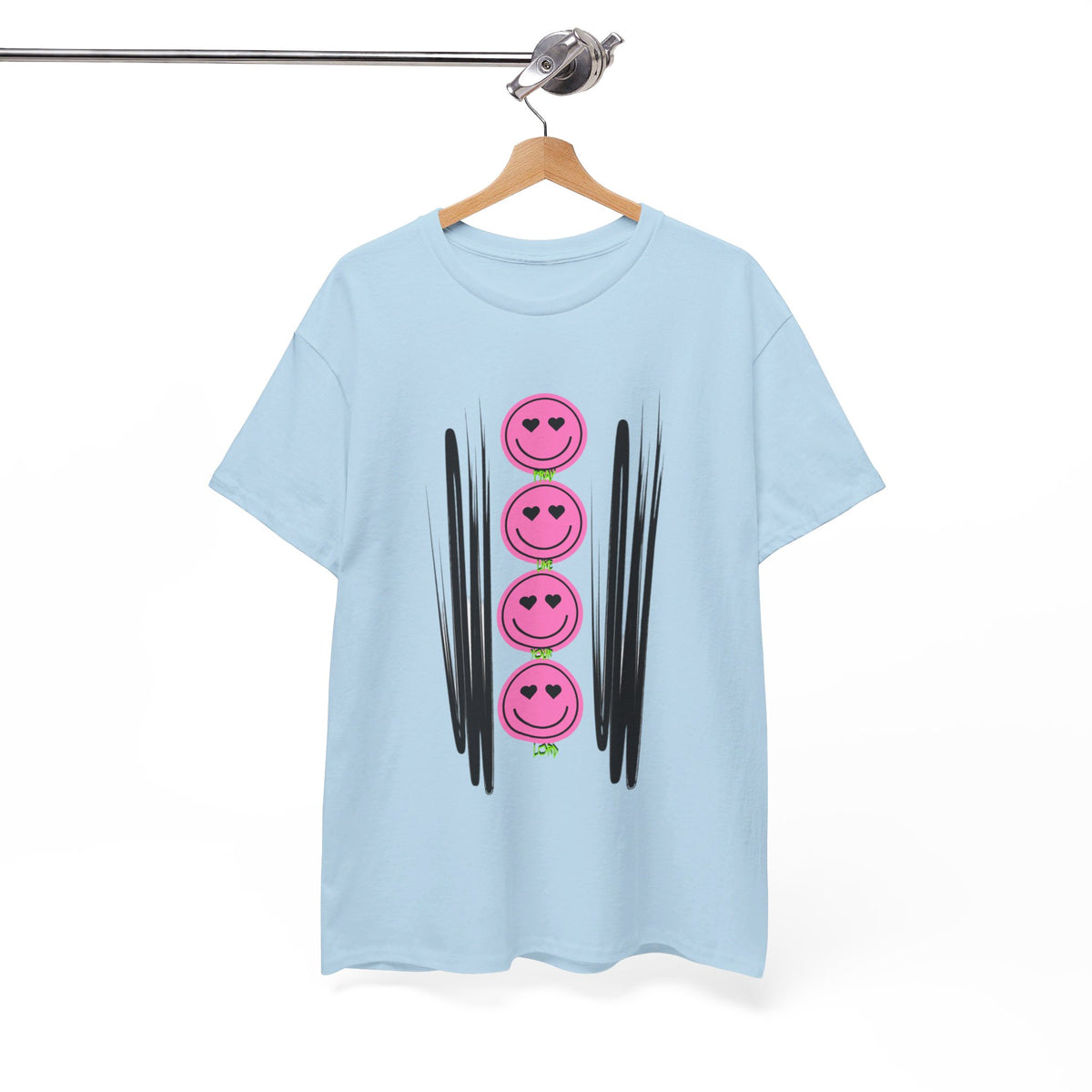 RCNSONS Unisex Heavy Cotton Smileys Tee