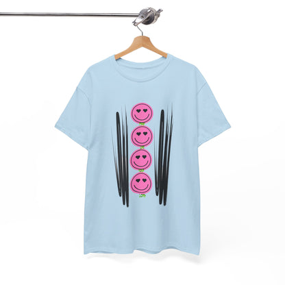 RCNSONS Unisex Heavy Cotton Smileys Tee