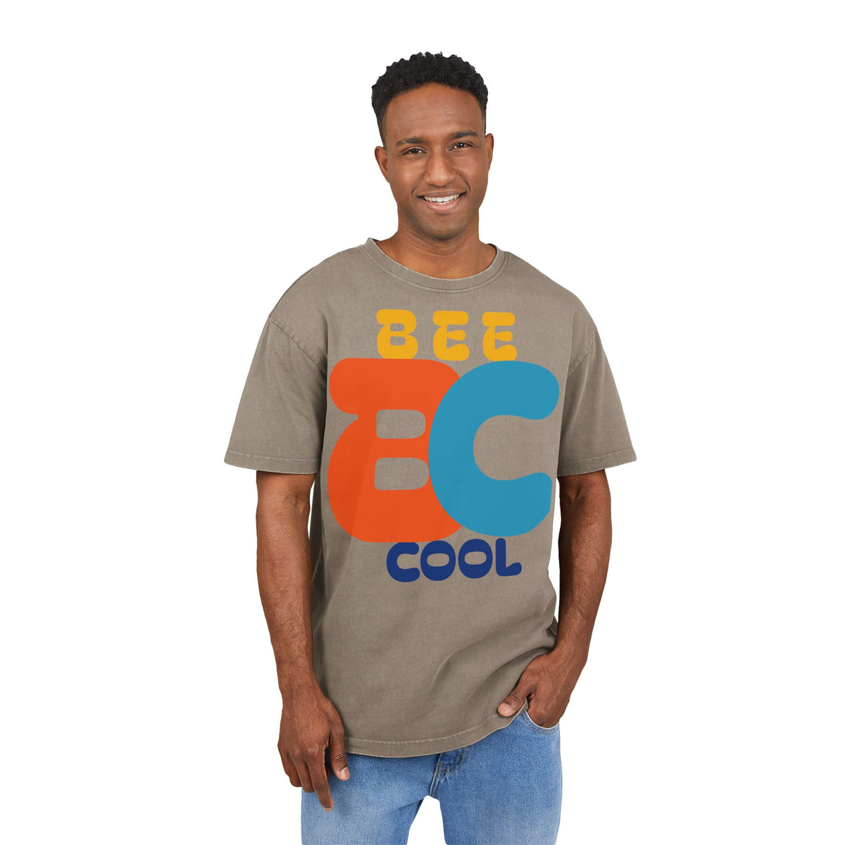 Tee Bee BC Cool Men's Acid Washed Oversize
