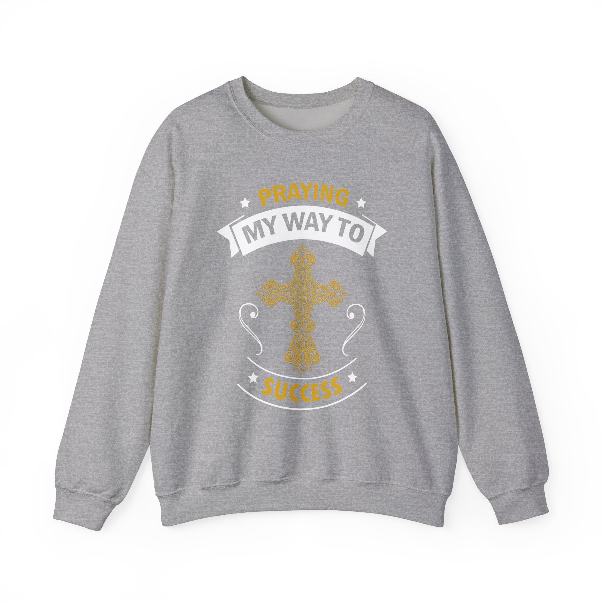 Prier mon chemin vers le succès Sweat-shirt unisexe 