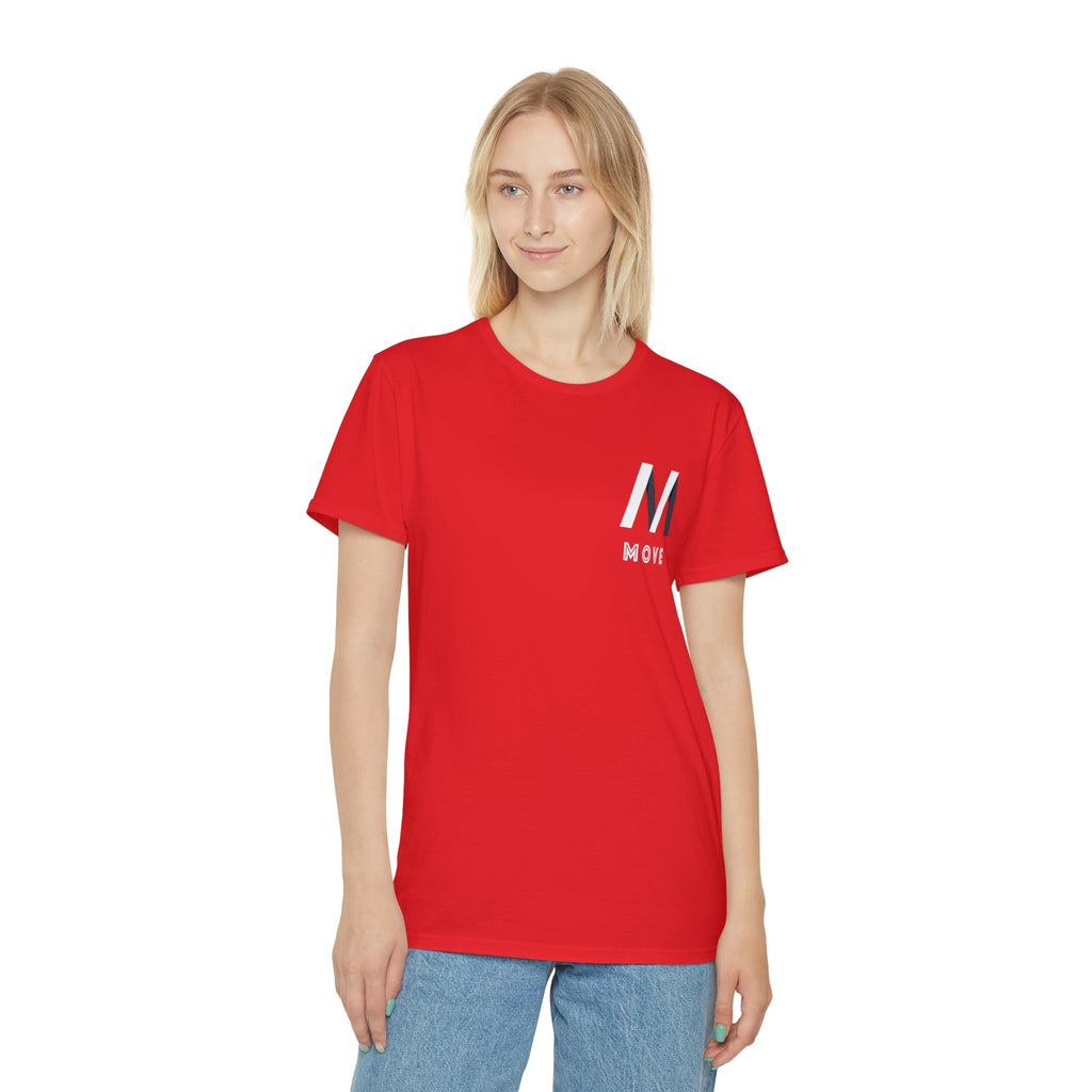 Unisex Move Graphic T-Shirt, Comfortable Casual Tee, Trendy Apparel for Everyday Wear, Gift for Fitness Enthusiasts, Stylish Wardrobe Staple Printify