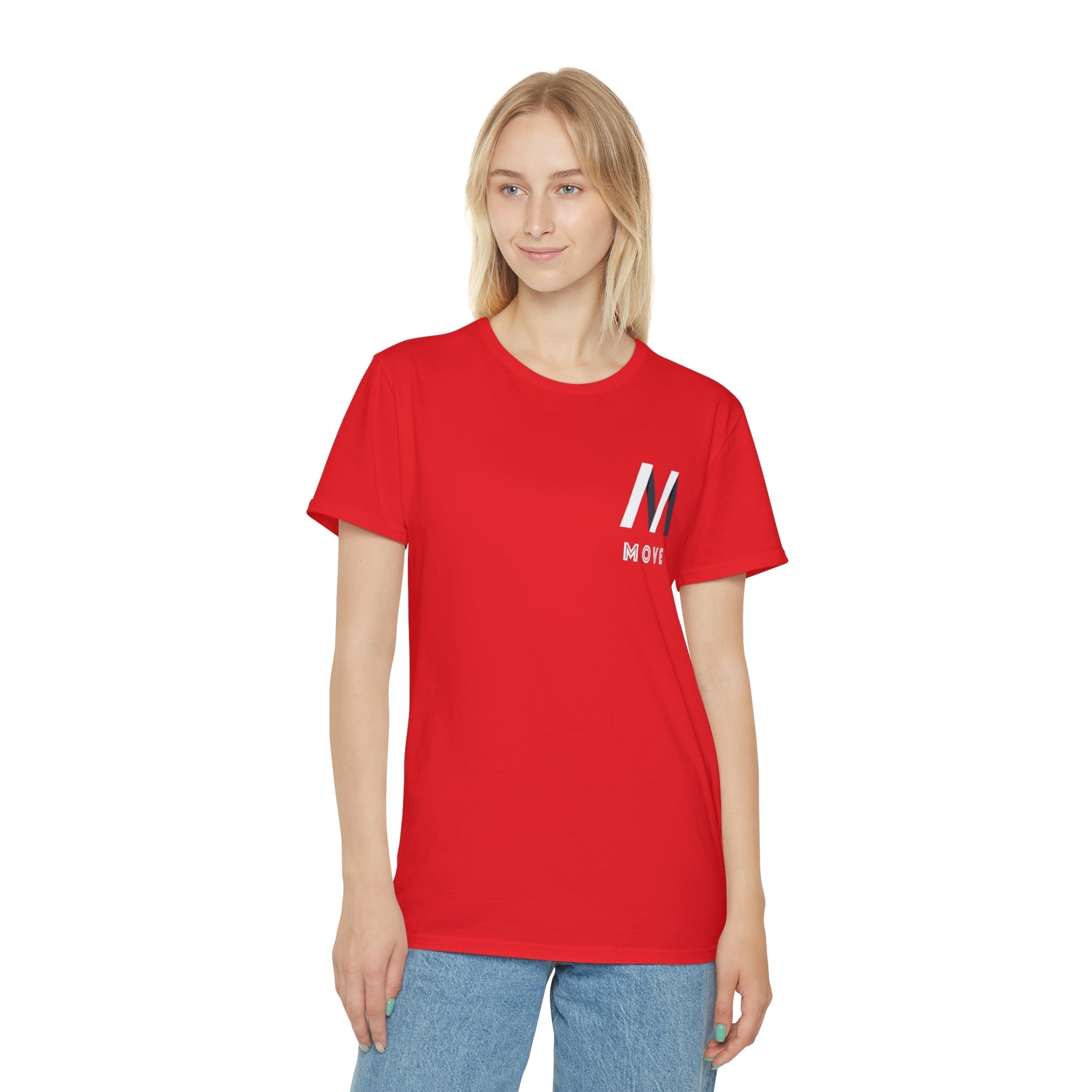 Unisex Move Graphic T-Shirt, Comfortable Casual Tee, Trendy Apparel for Everyday Wear, Gift for Fitness Enthusiasts, Stylish Wardrobe Staple Printify