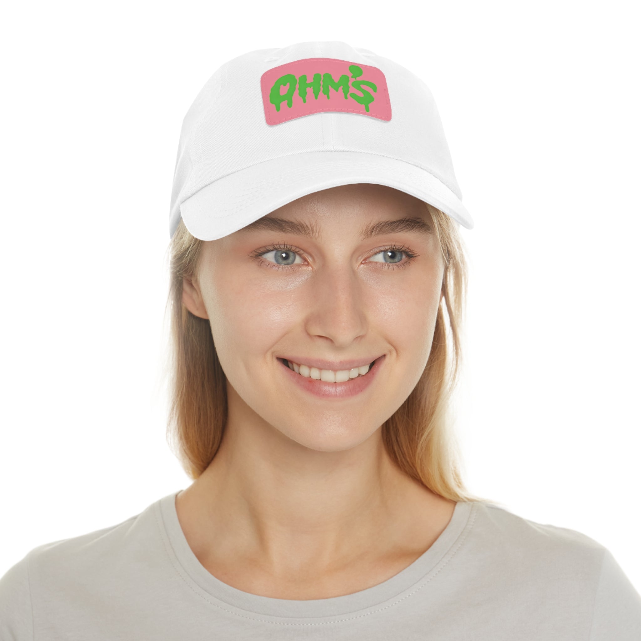 Dad Hat Olm's Cap Rectangle Leather Patch