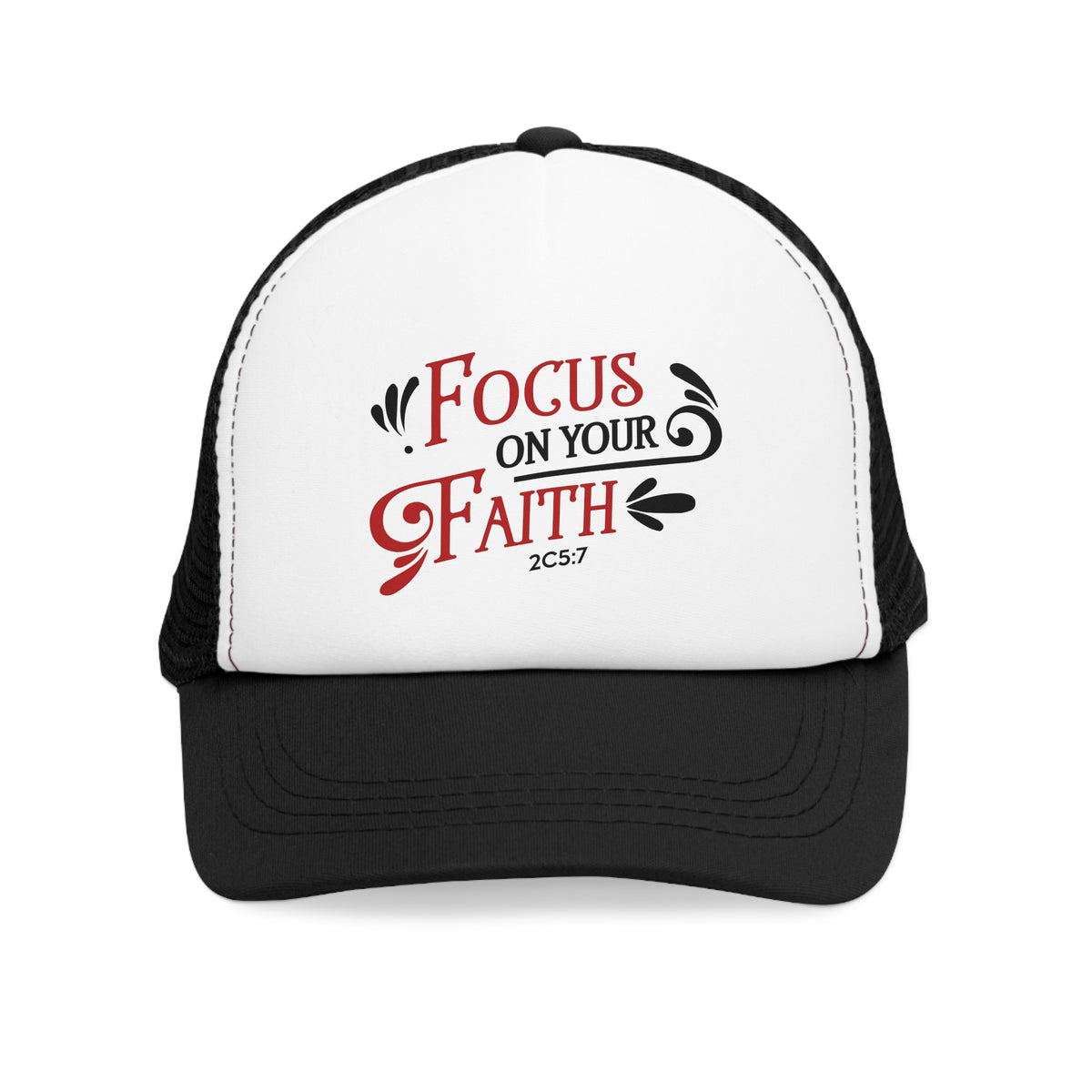 Focus On Your Faith Mesh Cap