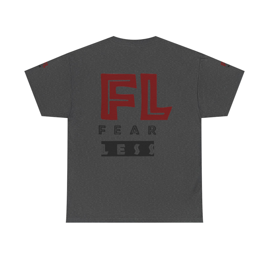 Fearless Graphic Unisex Heavy Cotton Tee - Bold Statement Shirt