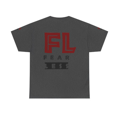 Fearless Graphic Unisex Heavy Cotton Tee - Bold Statement Shirt