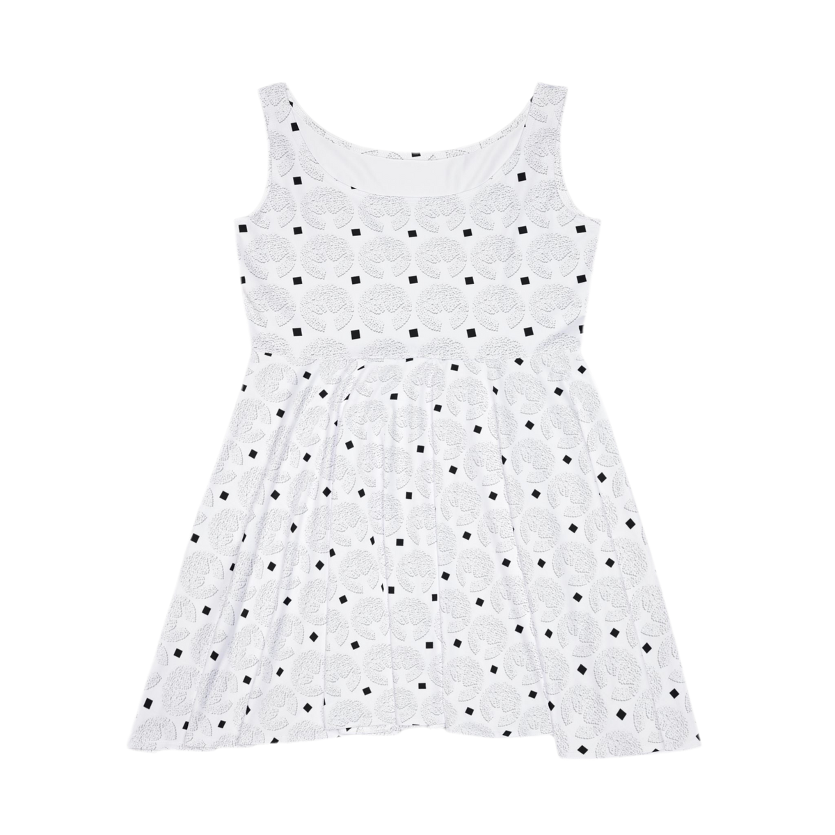 Chic Women's Skater Dress, Cute Summer Dress, Party Dress, Casual Dress, Stylish Everyday Wear, AOP Design Printify