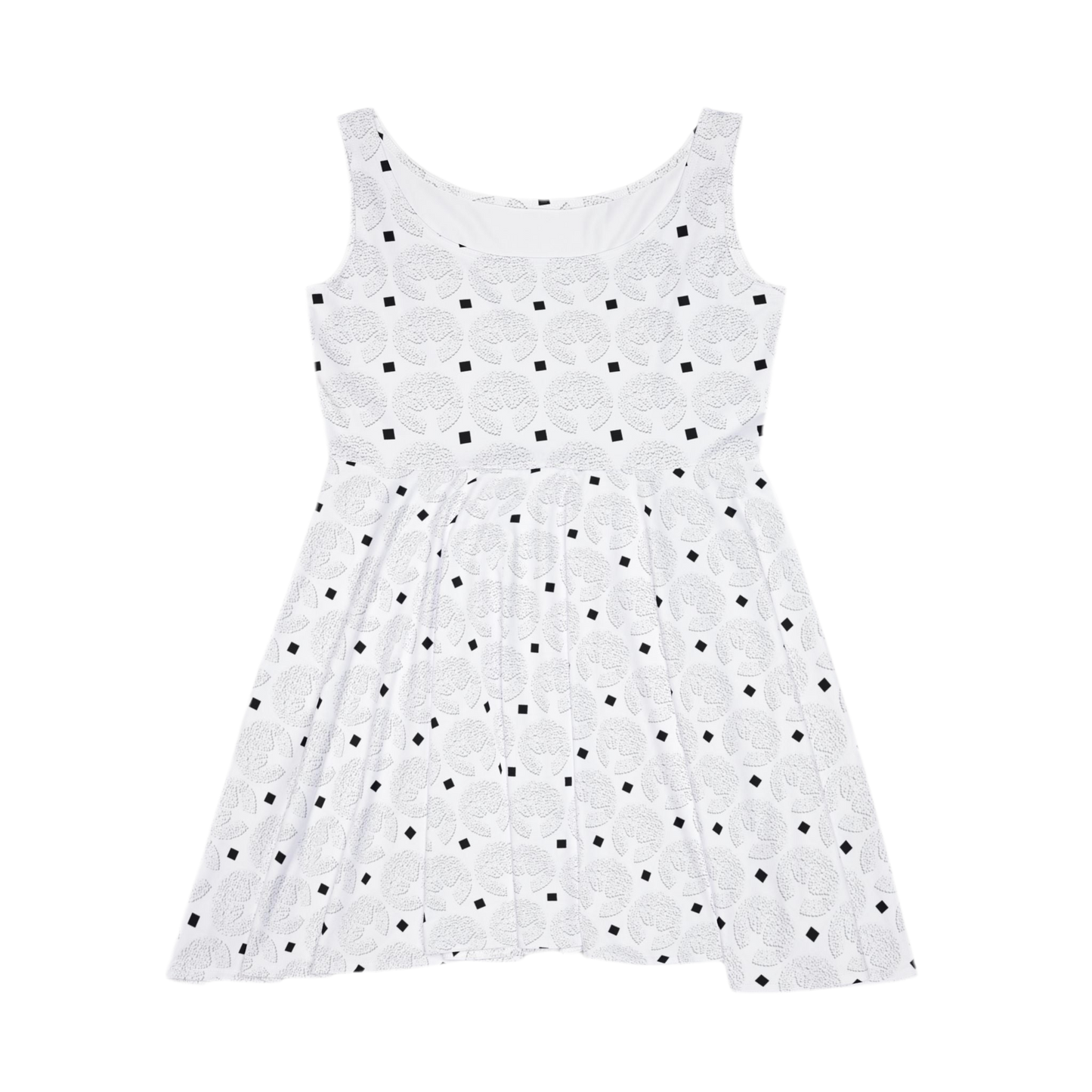 Chic Women's Skater Dress, Cute Summer Dress, Party Dress, Casual Dress, Stylish Everyday Wear, AOP Design Printify