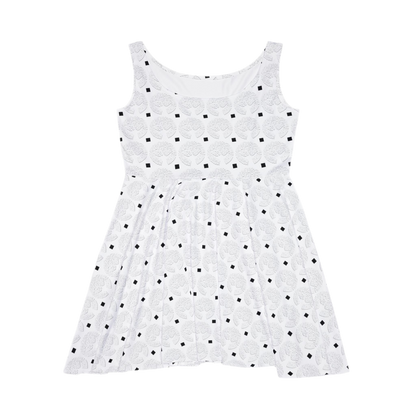 Chic Women's Skater Dress, Cute Summer Dress, Party Dress, Casual Dress, Stylish Everyday Wear, AOP Design Printify