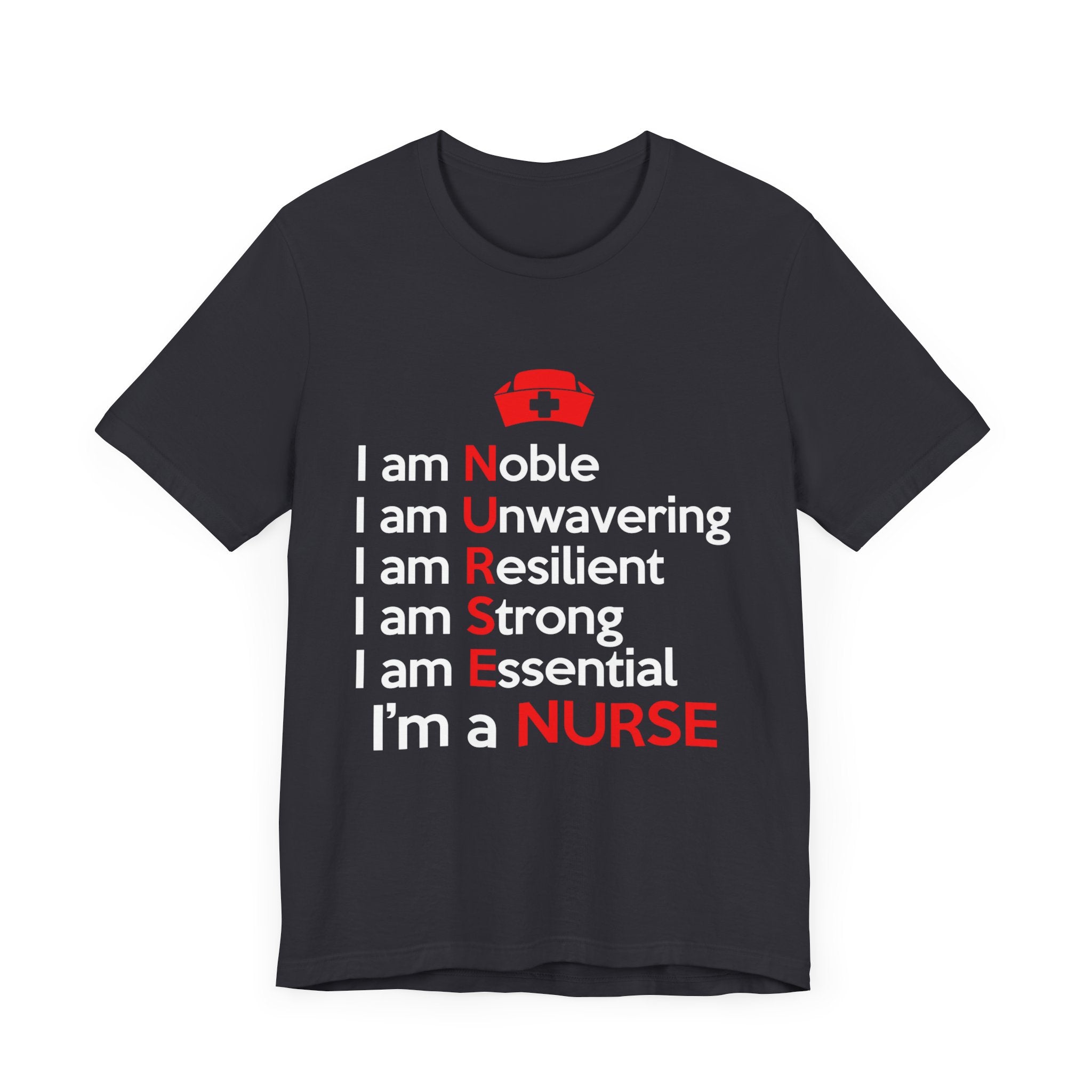 Je suis noble, je suis un tee-shirt unisexe inébranlable 