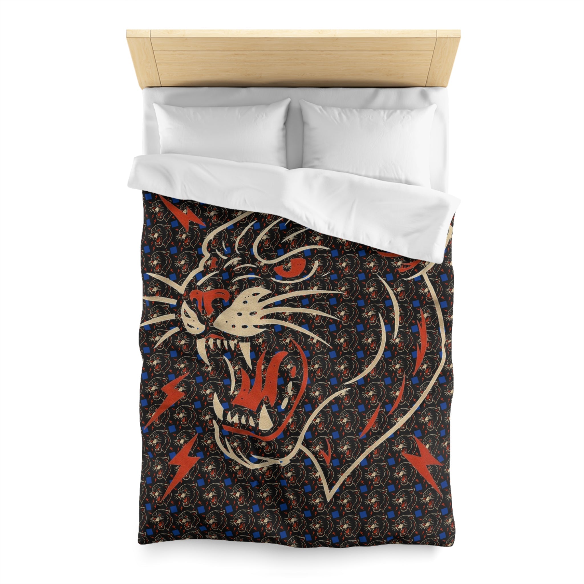 Duvet Cover - Crown Bed Design Printify