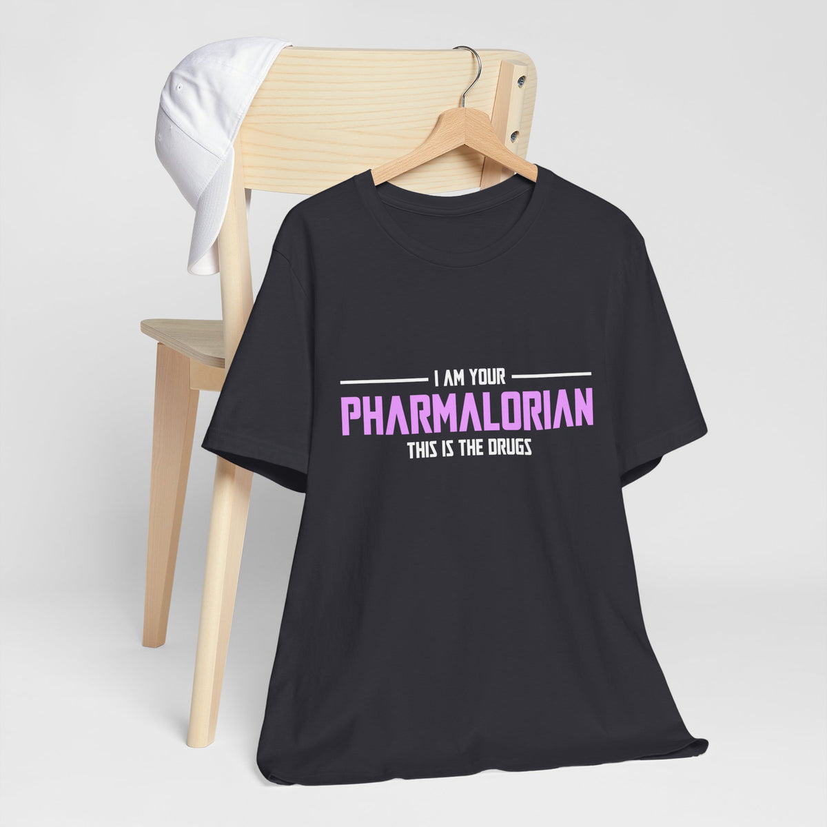 Je suis votre pharmacolorien, c’est le tee-shirt unisexe des médicaments 